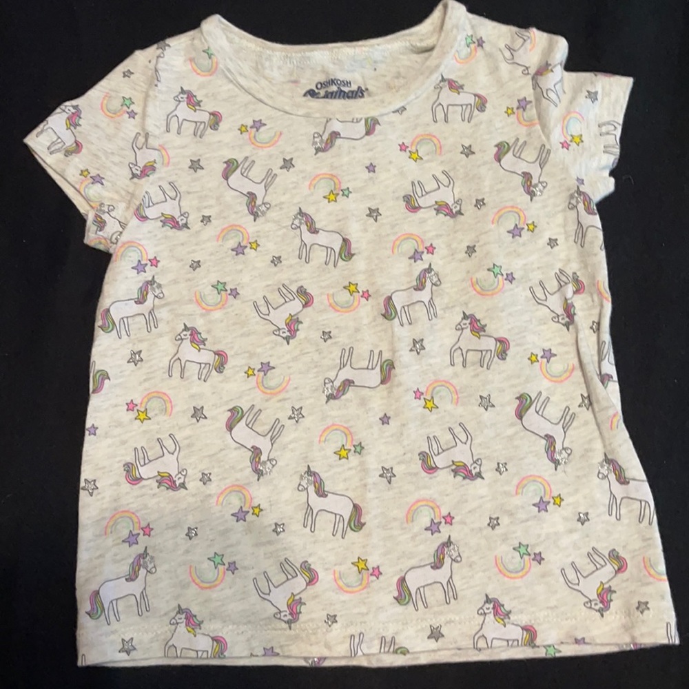 Sparkly unicorn T-shirt